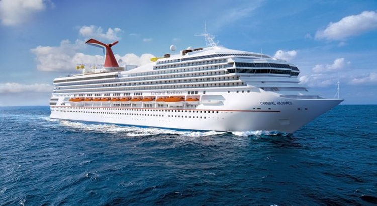 Die "Carnival Radiance" kreuzt 2020 in Europa